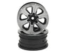 JConcepts 3373B Chrome Hustle 1.9" Rock Crawler Wheels (2 Pack)