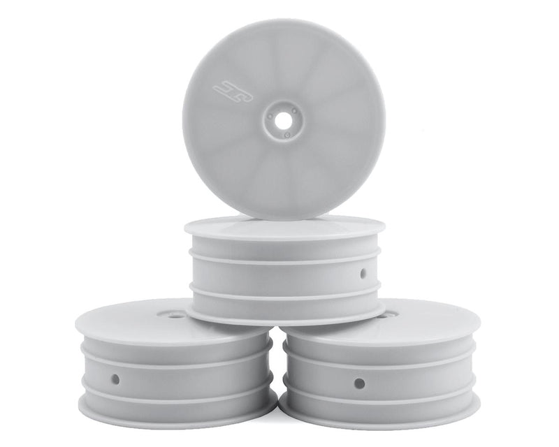 JConcepts 3381W White Mono Front Wheel fits B74 (4 Pack)