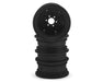 JConcepts 3388B Black Krimson Dually 2.6" Dual Truck Wheels with Adaptors & Covers (2 Pack)