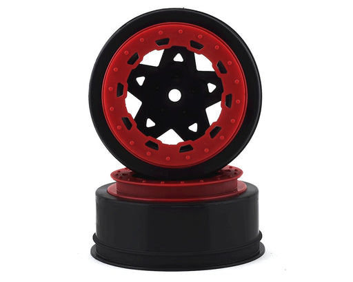 JConcepts 3390BR Black 12mm Hex Tremor Short Course Wheels (2 Pack)