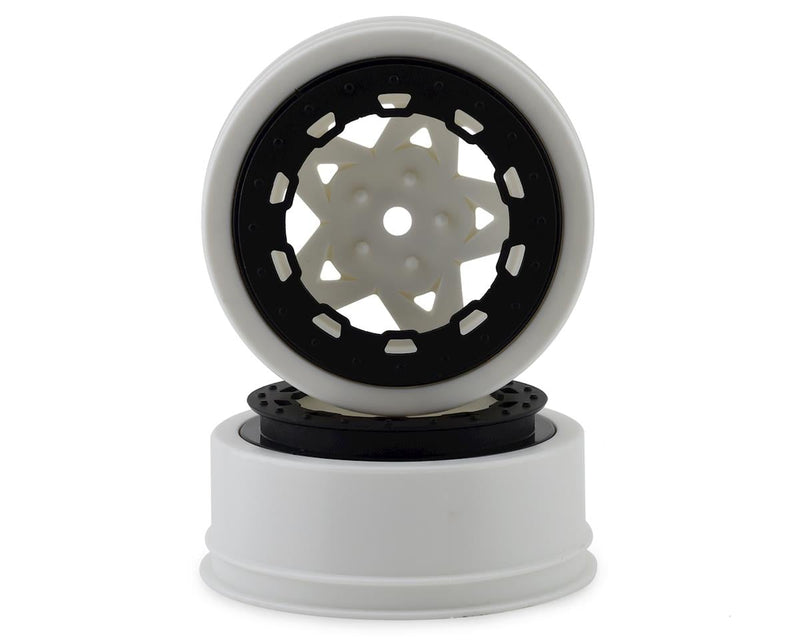 JConcepts 3390WB White 12mm Hex Tremor Short Course Wheels (2 Pack)