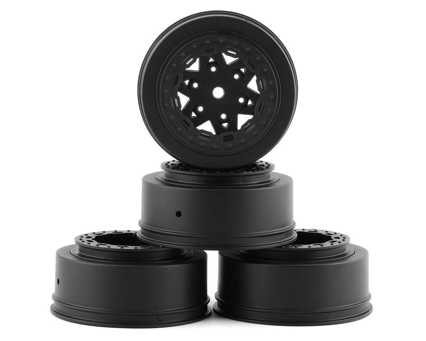JConcepts 3393B Black 17mm Hex Tremor Wheels for Traxxas UDR (4 Pack)