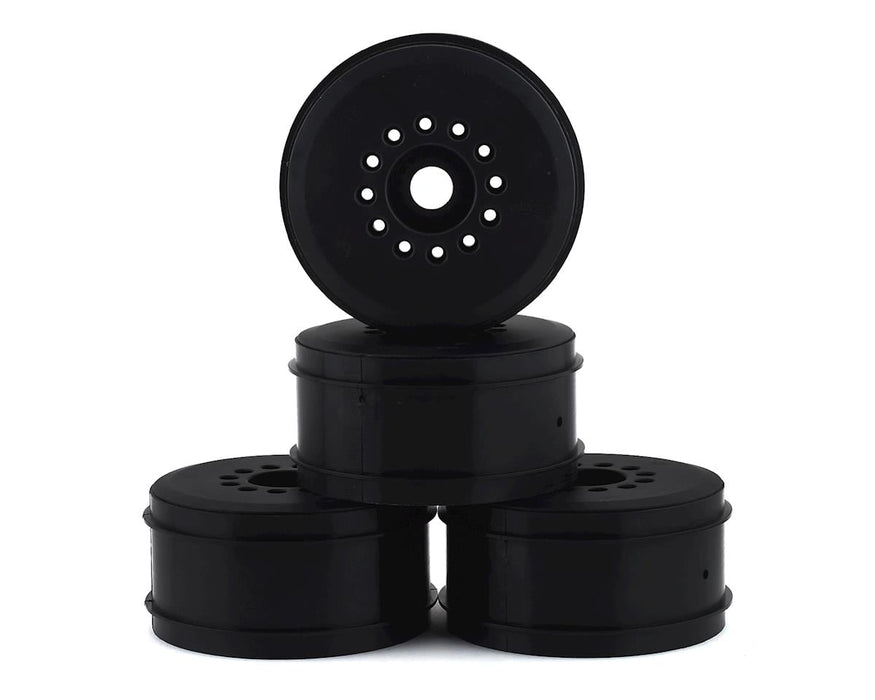 JConcepts 3395B Black Cheetah 83mm Speed-Run Wheel with Removable Hex (4 Pack)