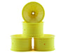 JConcepts 3404Y Yellow RC10 Mono 2.2 Rear Wheels (4 Pack)