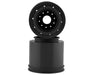 JConcepts 3414B Black Aggressor 2.6x3.8" Monster Truck Wheel with 17mm Hex (2 Pack)