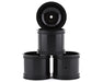 JConcepts 3416B Black 12mm Hex 2.2" Super Dish Rear Wheel (4 Pack)