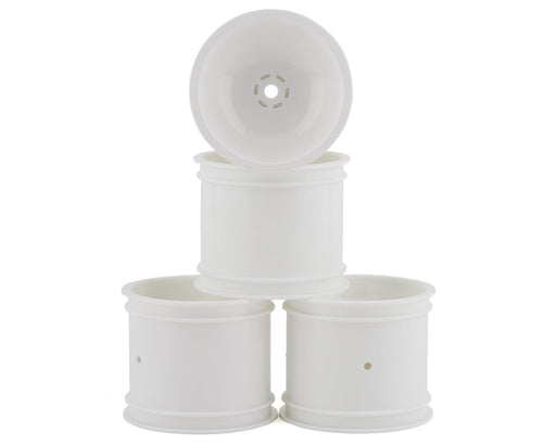 JConcepts 3416W White 12mm Hex 2.2" Super Dish Rear Wheel (4 Pack)