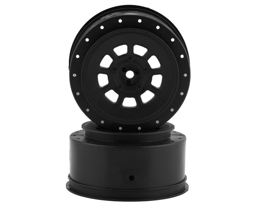 JConcepts 3420B Black 9-Shot Short Course Wheels with 3mm Offset (2 Pack)