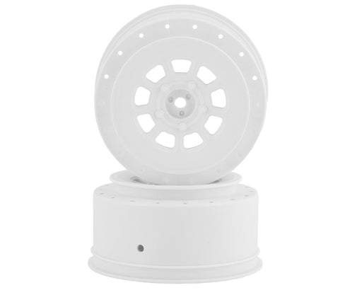 JConcepts 3420W White 9-Shot Short Course Wheels with 3mm Offset (2 Pack)
