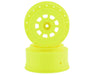 JConcepts 3420Y Yellow 9-shot Short Course Wheels with 3mm Offset (2 Pack)