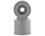 JConcepts 3423S Silver Aggressor 2.6x3.8" Monster Truck Wheel with 17mm Hex (2 Pack)