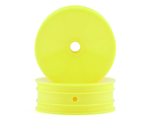 JConcepts 3437Y Yellow RC10 Mono 1.9" Front Wheel (2 Pack)
