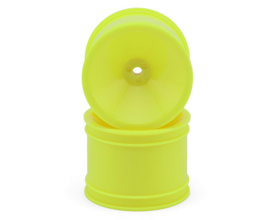 JConcepts 3438Y Yellow RC10 Mono 1.7" Rear Wheels (2 Pack)