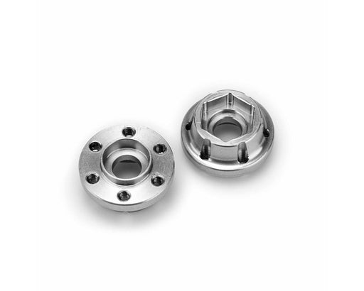 JConcepts 3443-005 5.5mm 12mm Hex Aluminum Crawler Beadlock Wheels Hex Adaptors (2 Pack)