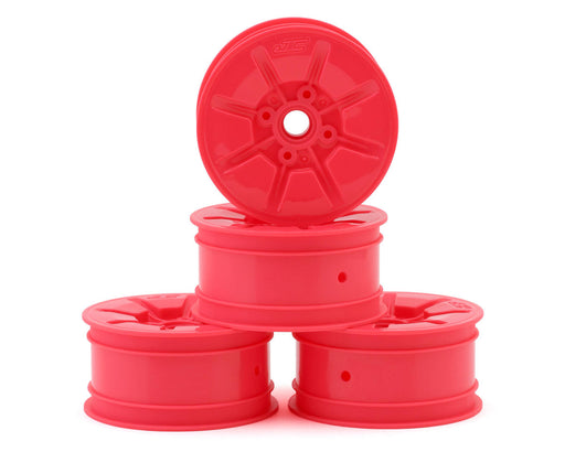 JConcepts 3467P Pink RC10T Pioneer 2.2 Narrow Front Wheels (4 Pack)