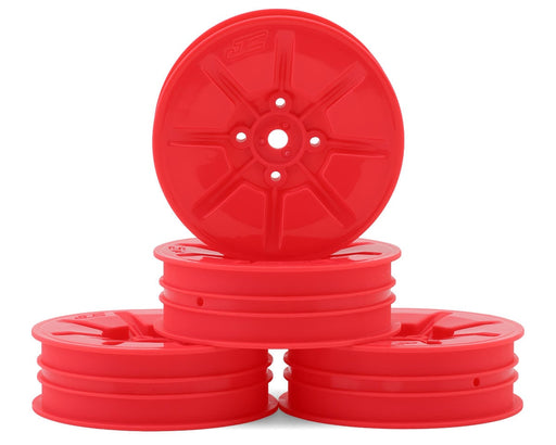 JConcepts 3476P Pink Pioneer 2.2 "Slim" Front Wheels fits - 4 Pack) (B7/B6/RB6/SRX2/YZ2 (4 Pack)