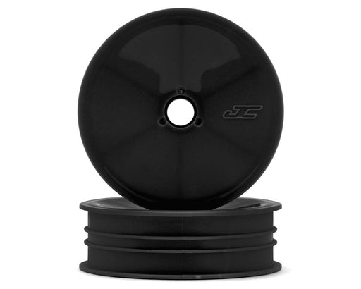 JConcepts 3478B Black RC10 Mono 2.0" Vintage Buggy Front Wheels (2 Pack)