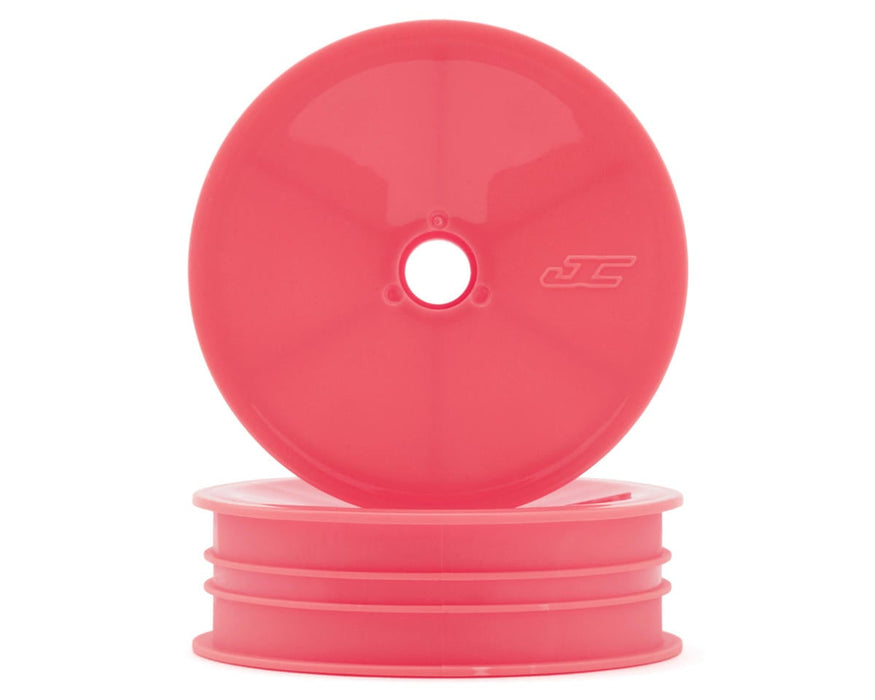 JConcepts 3478P Pink RC10 Mono 2.0" Vintage Buggy Front Wheels (2 Pack)