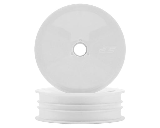 JConcepts 3478W White RC10 Mono 2.0" Vintage Buggy Front Wheels (2 Pack)