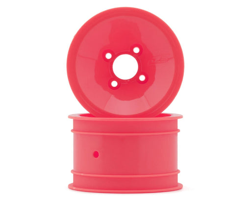 JConcepts 3479P Pink RC10 Mono 2.0" Vintage Buggy Rear Wheels (2 Pack)