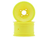 JConcepts 3479Y Yellow RC10 Mono 2.0" Vintage Buggy Rear Wheels (2 Pack)