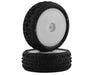 JConcepts 4003-101011 Mini-B Swagger Pre-Mounted Front Pink Compound Tires on White Wheels (2 Pack)