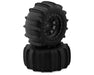 JConcepts 4016-3994 Animals Pre-Mounted Monster Truck Tires with Black Hazard Wheel (2 Pack)