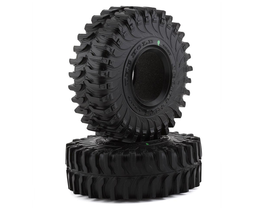 JConcepts 4027-02 The Hold 1.9" Green CompoundRock Crawler Tires (2 Pack)