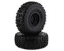 JConcepts 4030-3294 Landmines 2.9" Pre-Mounted Green Compound Tires with Black Hazard Wheel (2 Pack)