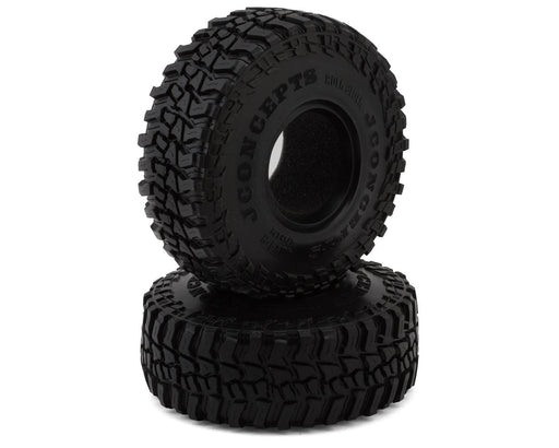 JConcepts 4054-02 Rock Block 1.9" 1/10 Green Compound Rock Crawler Tires (4.75" - Class 2 - 2 Pack)