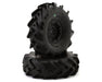 JConcepts 4059-32913 Fling Kings 1.0" Pre-Mounted Tires (63mm OD) with Black Crusher Wheels (2 Pack)