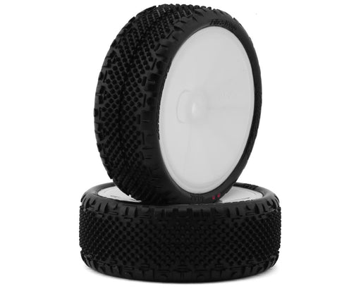 JConcepts 4062-101011 Pin Swag LP Wide 2.2" Pre-Mounted 2WD Front Buggy Pink Compound Carpet Tires