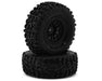 JConcepts 4065-32412 Landmines 1.0" Pre-Mounted Green Compound Tires with Shuttle Wheels (2 Pack) (2.25”)