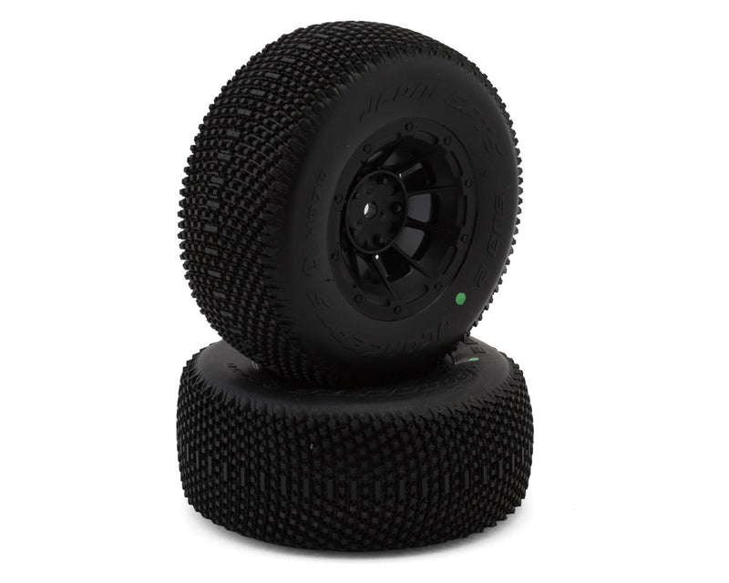 JConcepts 4070-3244 Subcultures 2 Pre-Mounted Off-Road Green Compound Tires (2 Pack) (Slash 2WD Rear and 4x4)
