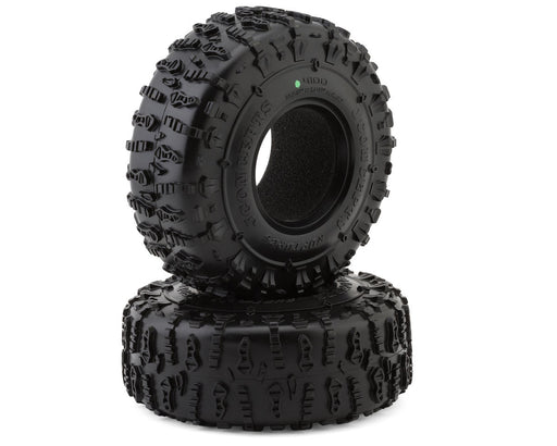JConcepts 4100-02 Ruptures 2.2" 1/10 Green Compound Rock Crawler Tires (5.25" - Class 3 - 2 Pack)