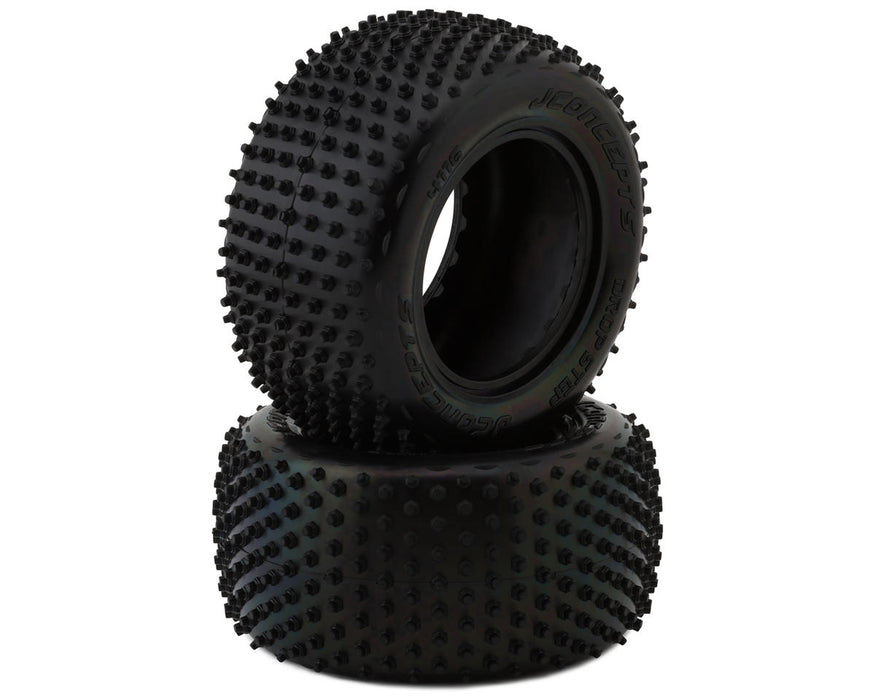 JConcepts 4116-010 2.2" Drop Step 1/10 Stadium Truck Pink Compound Carpet Tires (2 Pack)