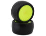 JConcepts 4118-2221 Smoothie 3 2.2" Pre-Mounted Rear Buggy Green Compound Tires on Yellow Wheels (2 Pack)