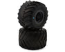 JConcepts 4123-41914 Losi Mini LMT Renegades Pre-Mounted Monster Truck Tires (2 Pack) (Blue)