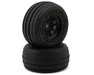 JConcepts 4135-3994 Hawk Pre-Mounted Sand Front Truck Platinum Compound Tires with Black Hazard Wheel (2 Pack)