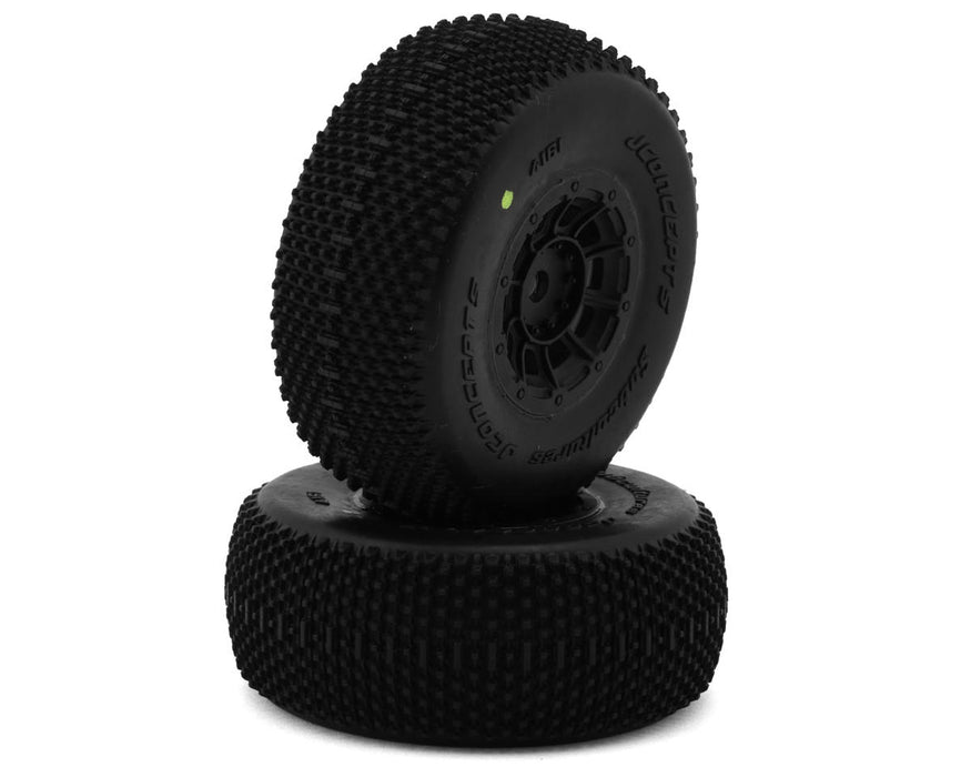 JConcepts 4161-3094 Arrma® Mojave Grom™ Subcultures Pre-Mounted Off-Road Tires on Yellow Wheels