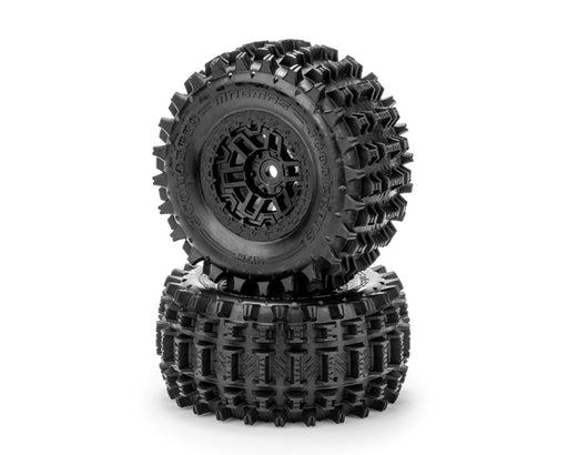 JConcepts 4172-30912 Magma Pre-Mounted Tires for on Yellow Wheels Traxxas® Mini XRT™ (2 Pack)