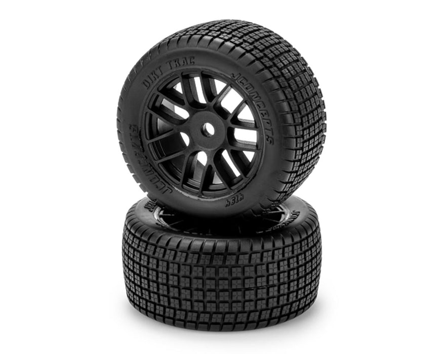 JConcepts 4194-3053916 Losi® NASCAR® 1/12 Dirt Trac Pre-Mounted G3 - Soft Compound Oval Tires (2 Pack)