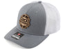 JConcepts 5032WG White/Grey "20th Anniversary" 2023 Snapback Round Bill Hat