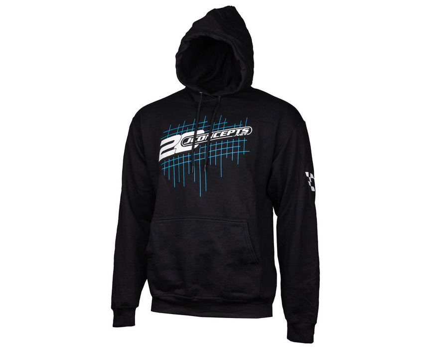 JConcepts 5127XXL "20th Anniversary" Grid Hoodie Sweatshirt (2XL)