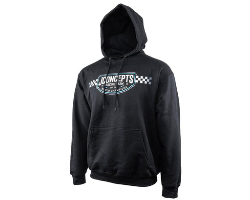 JConcepts 5261M Black Checkers or Wreckers 2025 Pullover Hoodie Sweatshirt (M)