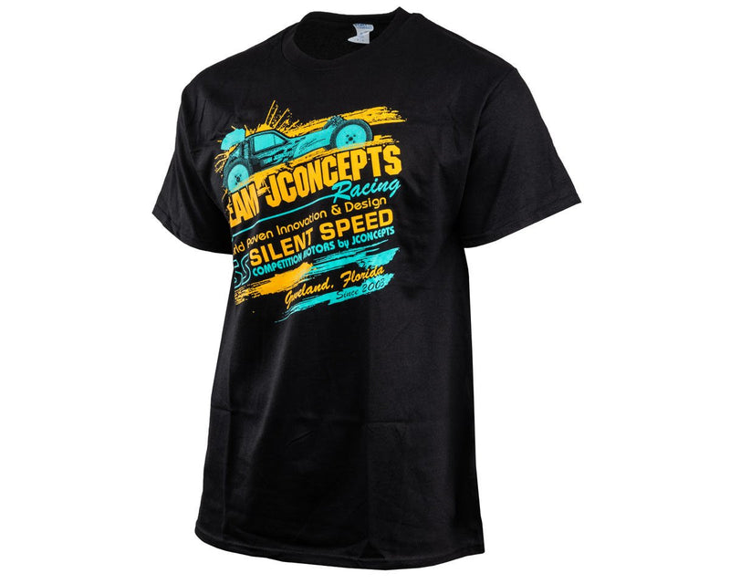 JConcepts 5279OM Orange/Teal Retro T-Shirt (M)