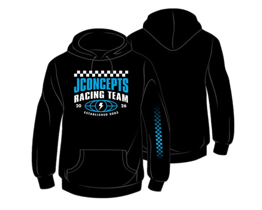 JConcepts 5344XXL Black 2026 Reload Pullover Hoodie Sweatshirt (2XL)