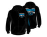 JConcepts 5345L Black 2026 Reload Zipper Hoodie Sweatshirt (L)