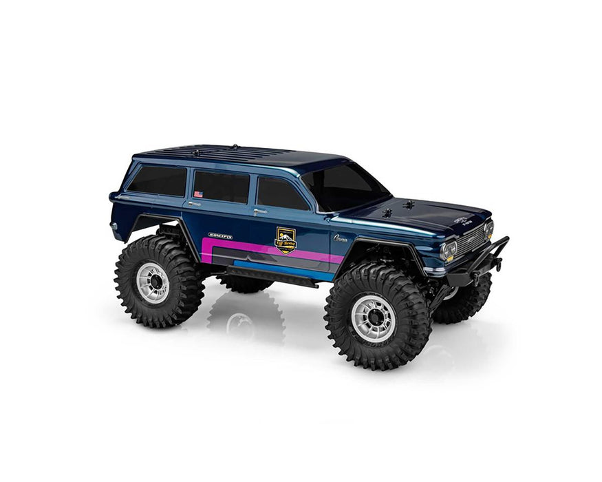 JConcepts 0480 1961 Corvair Lakewood Rock Crawler "Pre-Trimmed" Body for 12.3" Wheelbase (Clear)