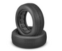 JConcepts 3134-02_RACE Sprinter 2.2" 2WD Front Buggy Dirt Oval Green Compound Tires (2 Pack)
